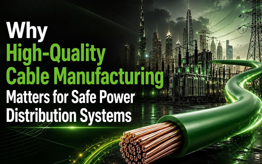 Why High-Quality Cable Manufacturing Matters for Safe Power Distribution Systems
