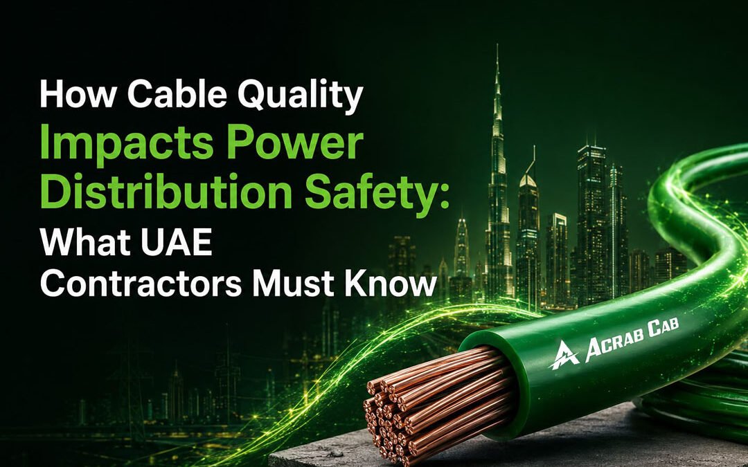 How Cable Quality Impacts Power Distribution Safety: What UAE Contractors Must Know